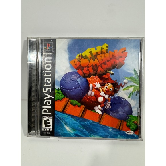 Kemco Other - Kemco The Bombing Islands PlayStation 1 PS1 NTSC-U SLUS-01292 Good Puzzle Game